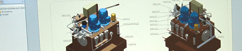 conception de centrale hydraulique