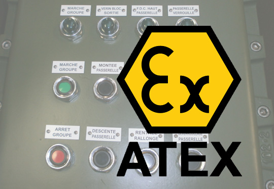 conception de coffret ATEX en pétrochimie portuaire 