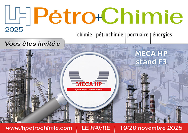 MECA HP est au salon LH PETRO + CHIMIE DU 19/20 NOV 2025