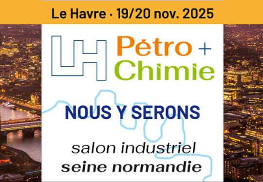MECA HP est au salon LH PETRO + CHIMIE DU 19/20 NOV 2025